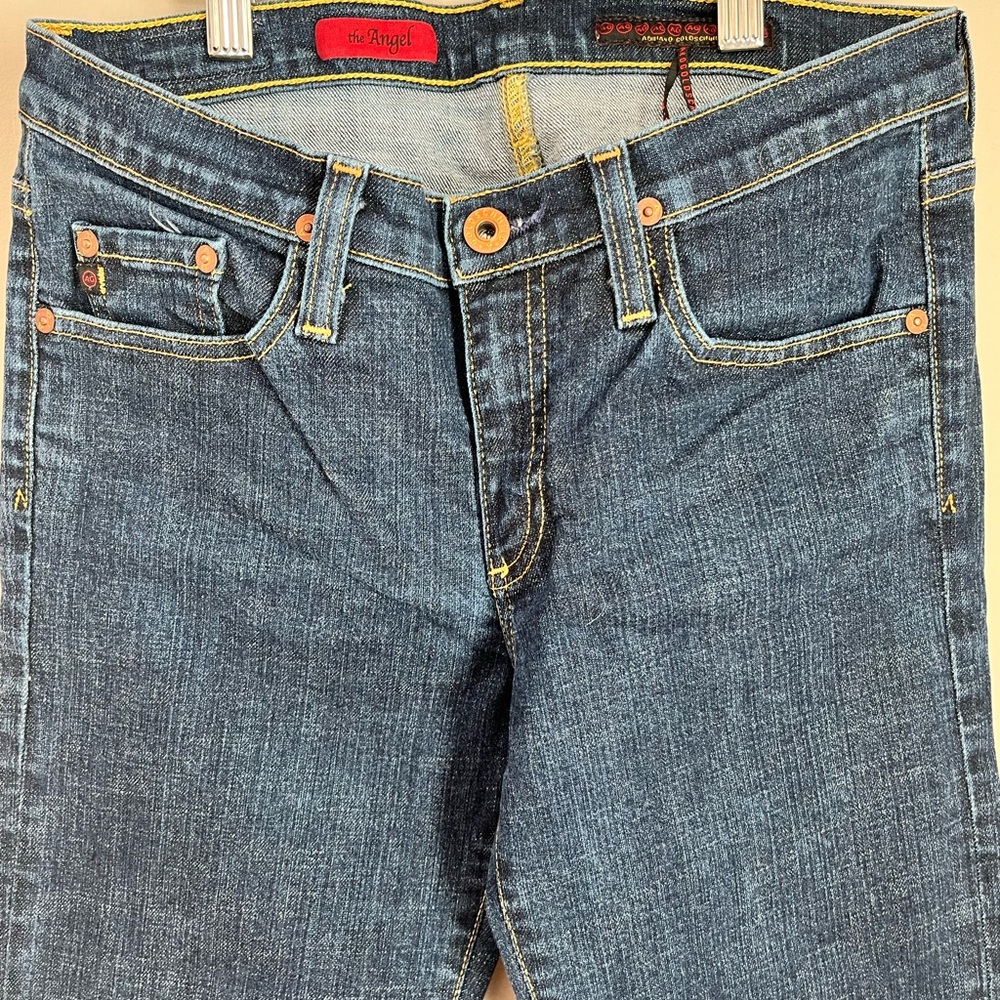 AG Adriano Goldschmied Angel Mid Rise Bootcut Jeans sz 28 R - Picture 5 of 8